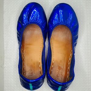 Tieks Sapphire Patent size 11